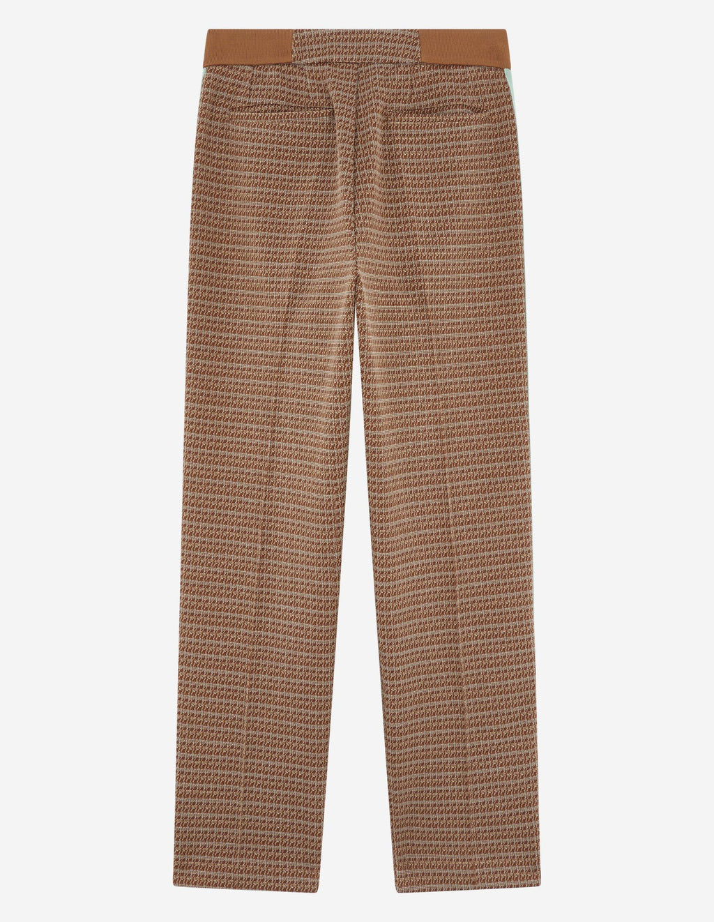 Straight Trousers - Brown - Women