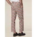 Fursac - Pantalon - Ecru - Motif Cachemire