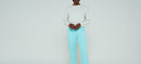 Pantalon Elias Monzo - Bleu Glacier