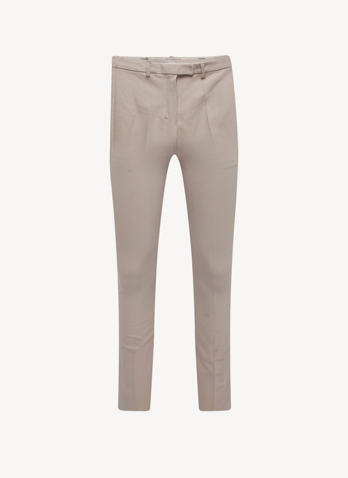 Max Mara - Pantalon En Coton Et Viscose Fatina - Beige - Femme