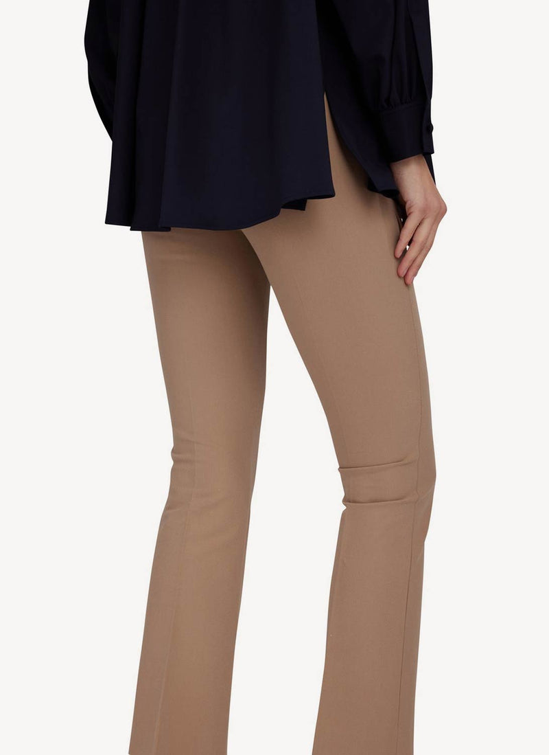 Max Mara - Pantalon En Coton Et Viscose Fatina - Camel - Femme