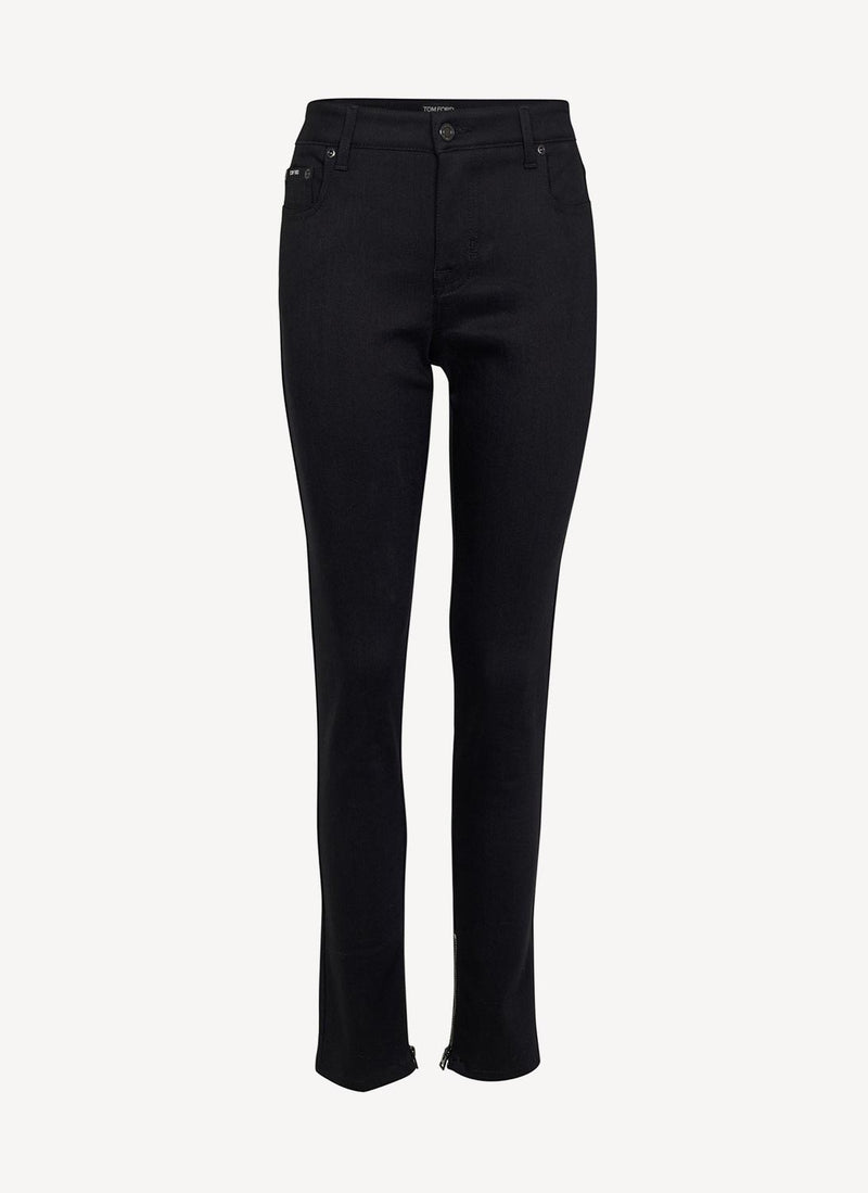 Tom Ford - Pantalon En Jean - Noir - Femme