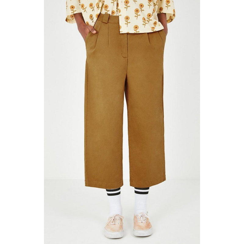 Pantalones Pitastreet Evase - Mokaccino - Mujer