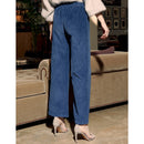 Reiko - Pantalones Felicityvelvh - Darknavy - Mujer