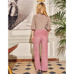 Reiko - Pantalon Felicityvelvh - Purplegrey