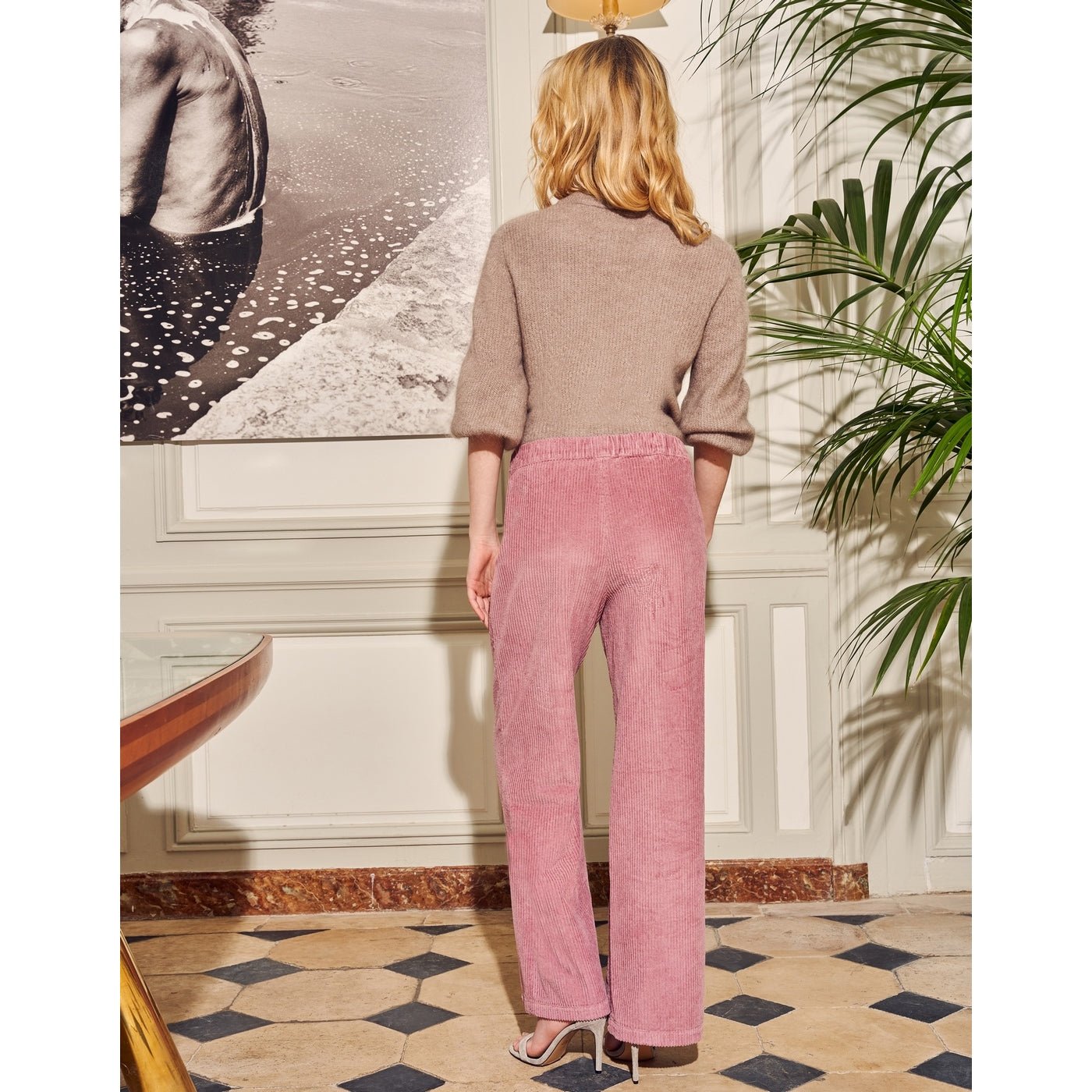 Reiko - Pantalon Felicityvelvh - Purplegrey