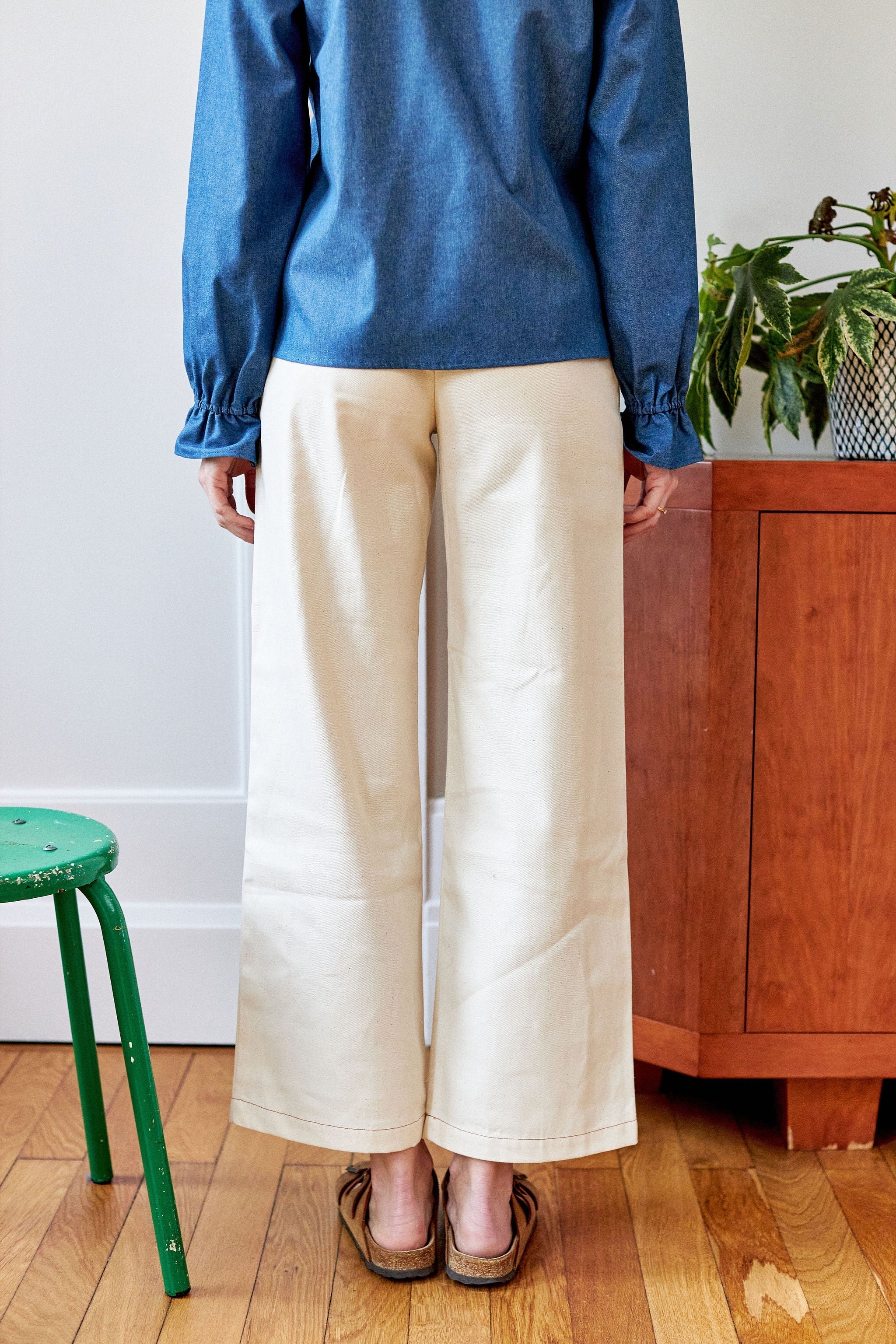 Pantalon Suzon - Pantalon Suzon Ecru Femme