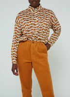 Pantalón Garance Monzo - Mostaza