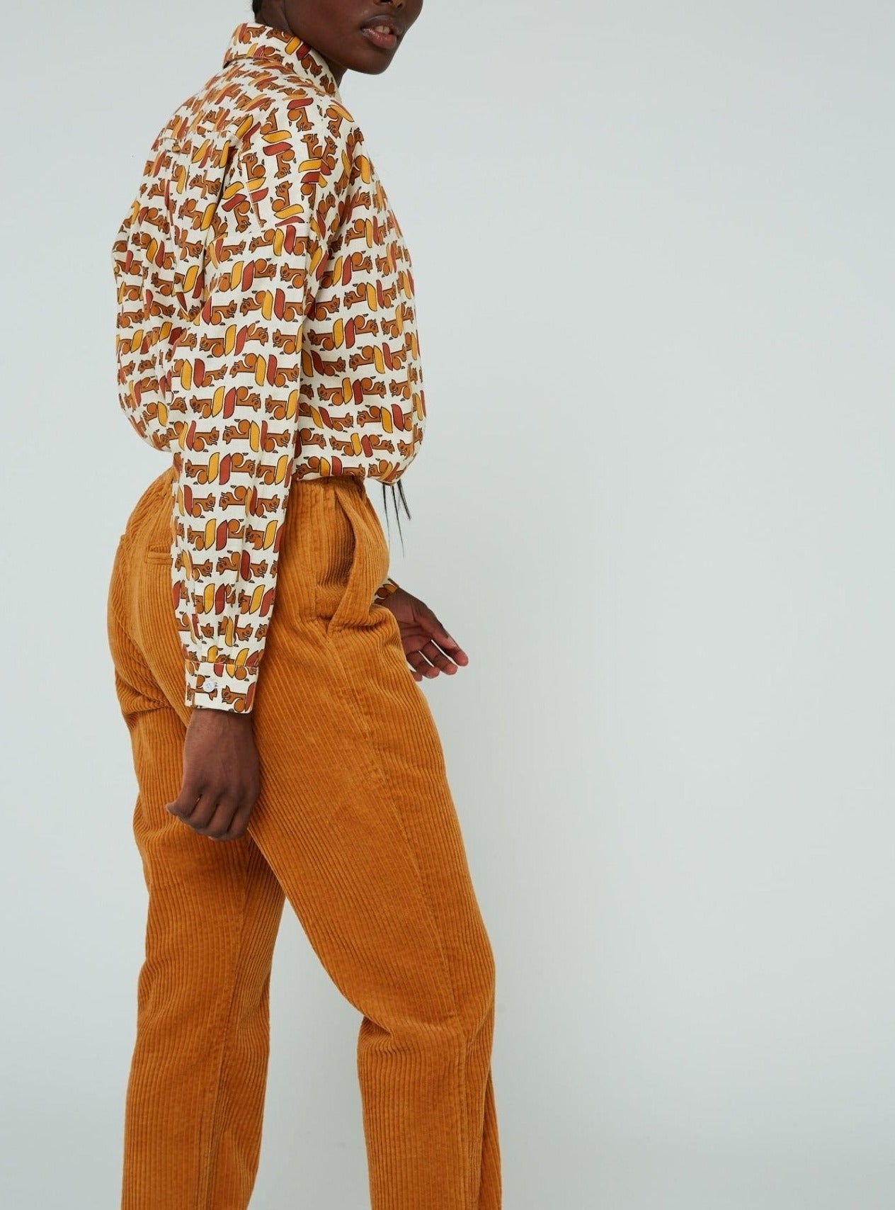 Pantalón Garance Monzo - Mostaza