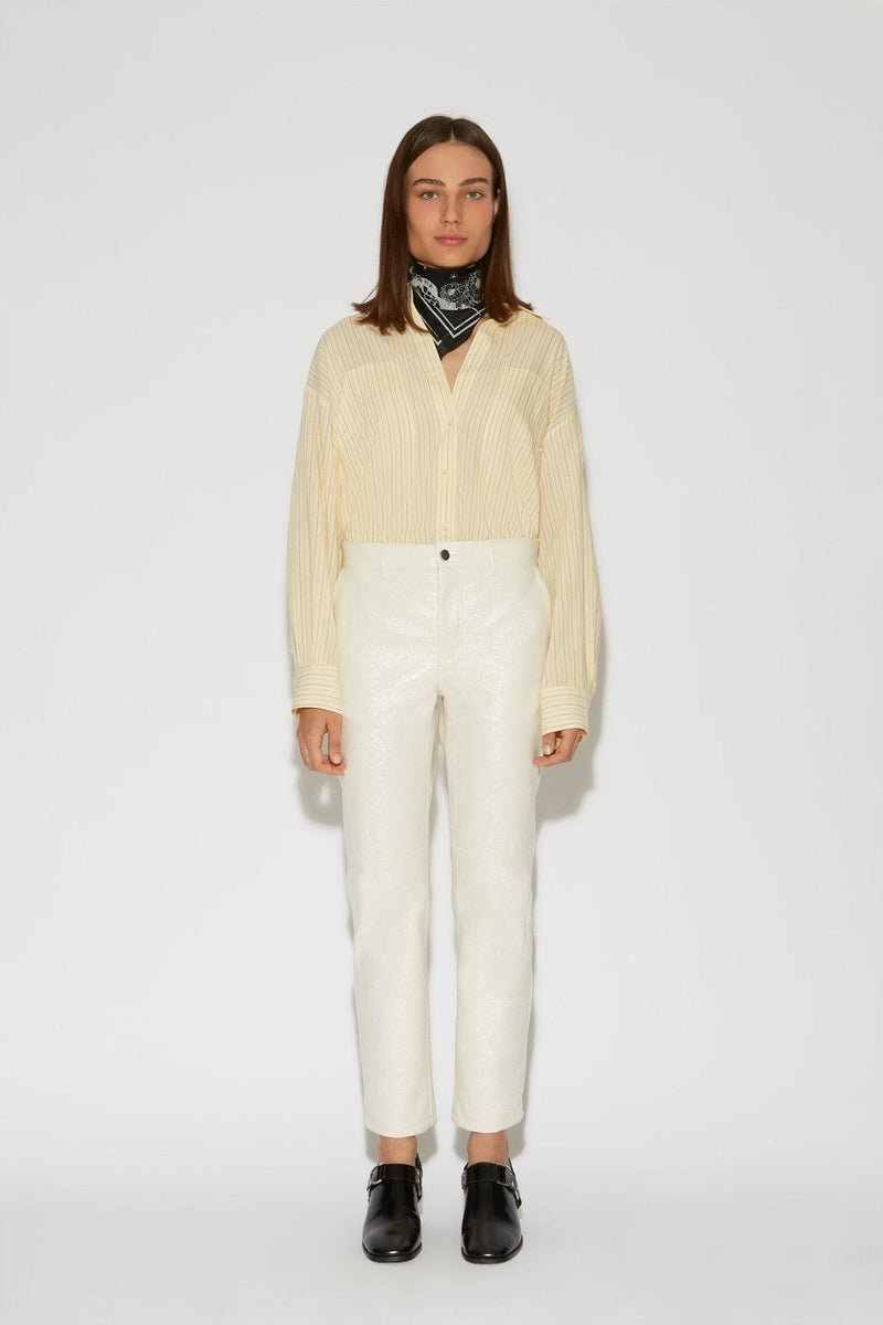 IGGY VINYL TROUSERS - ROSEANNA