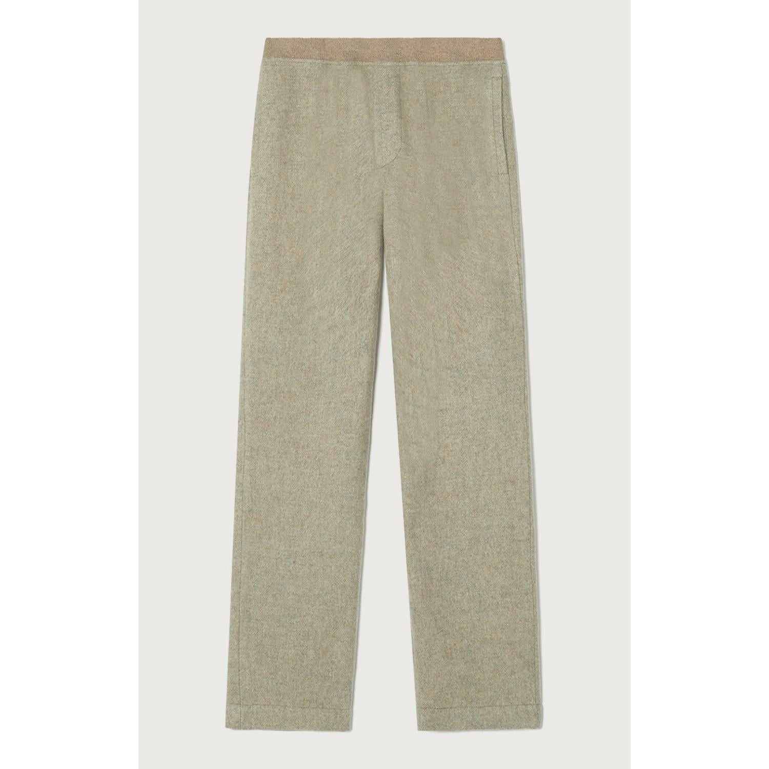 Abelville Jogger Trousers - Fawn Marl - Men