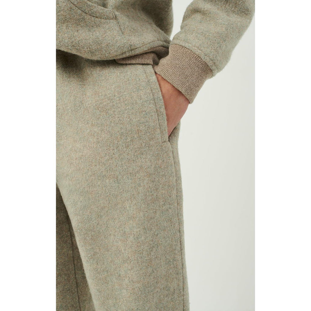 Abelville Jogger Trousers - Fawn Marl - Men
