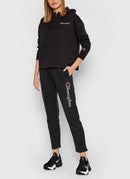 Champion - Pantalon Jogging Straight Hem - Noir - Femme