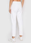 Champion - Pantalon Jogging Straight Hem - Blanc - Femme