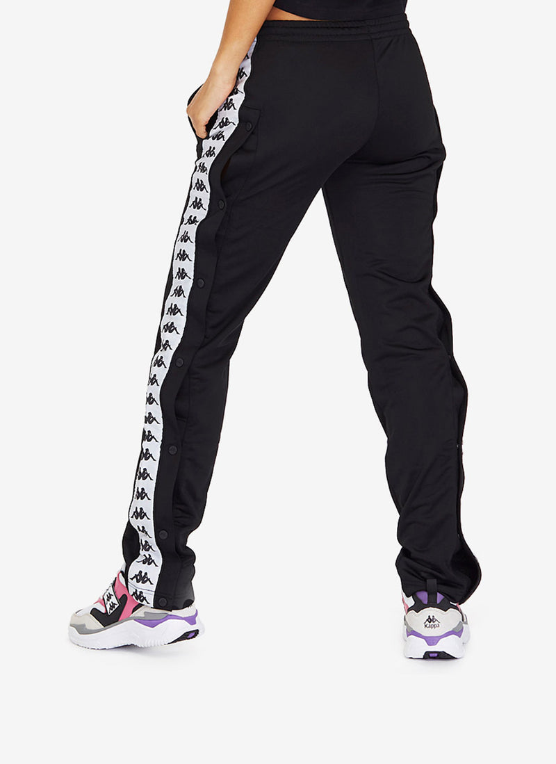 Kappa - Pantalon Jogging Wastoria Snaps 222 Banda - Black - Femme