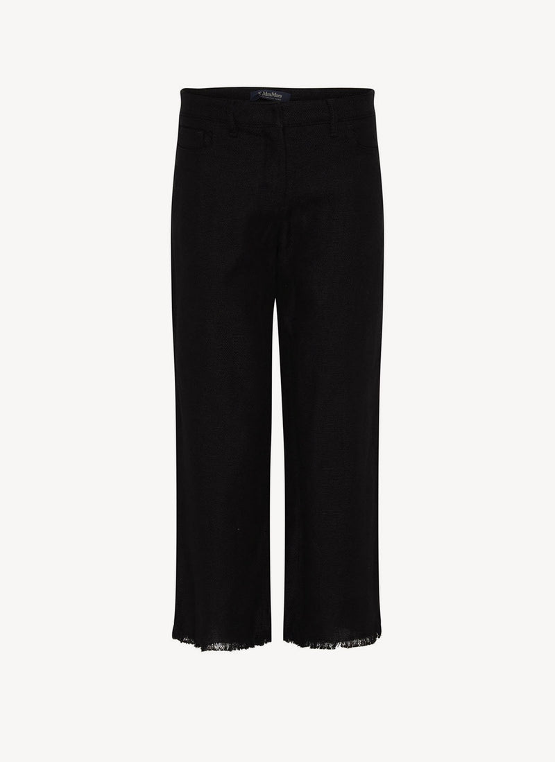 Max Mara - Pantalon Large Cervia - Black - Femme