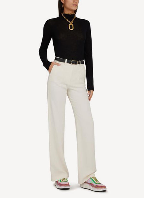 Joseph - Pantalon Large Morissey - White - Femme