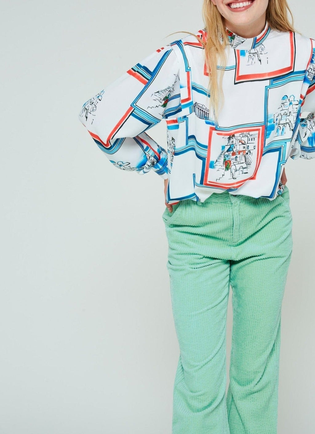 Marly Monzo Trousers - Celadon