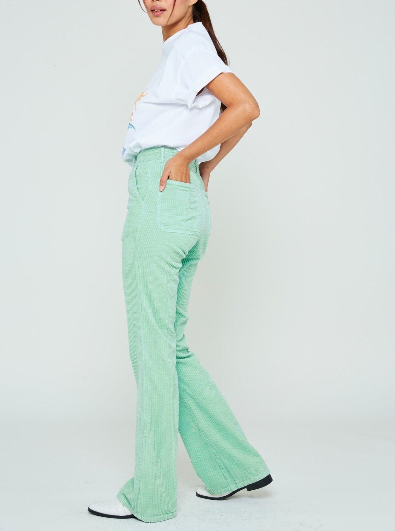 Marly Monzo Trousers - Celadon