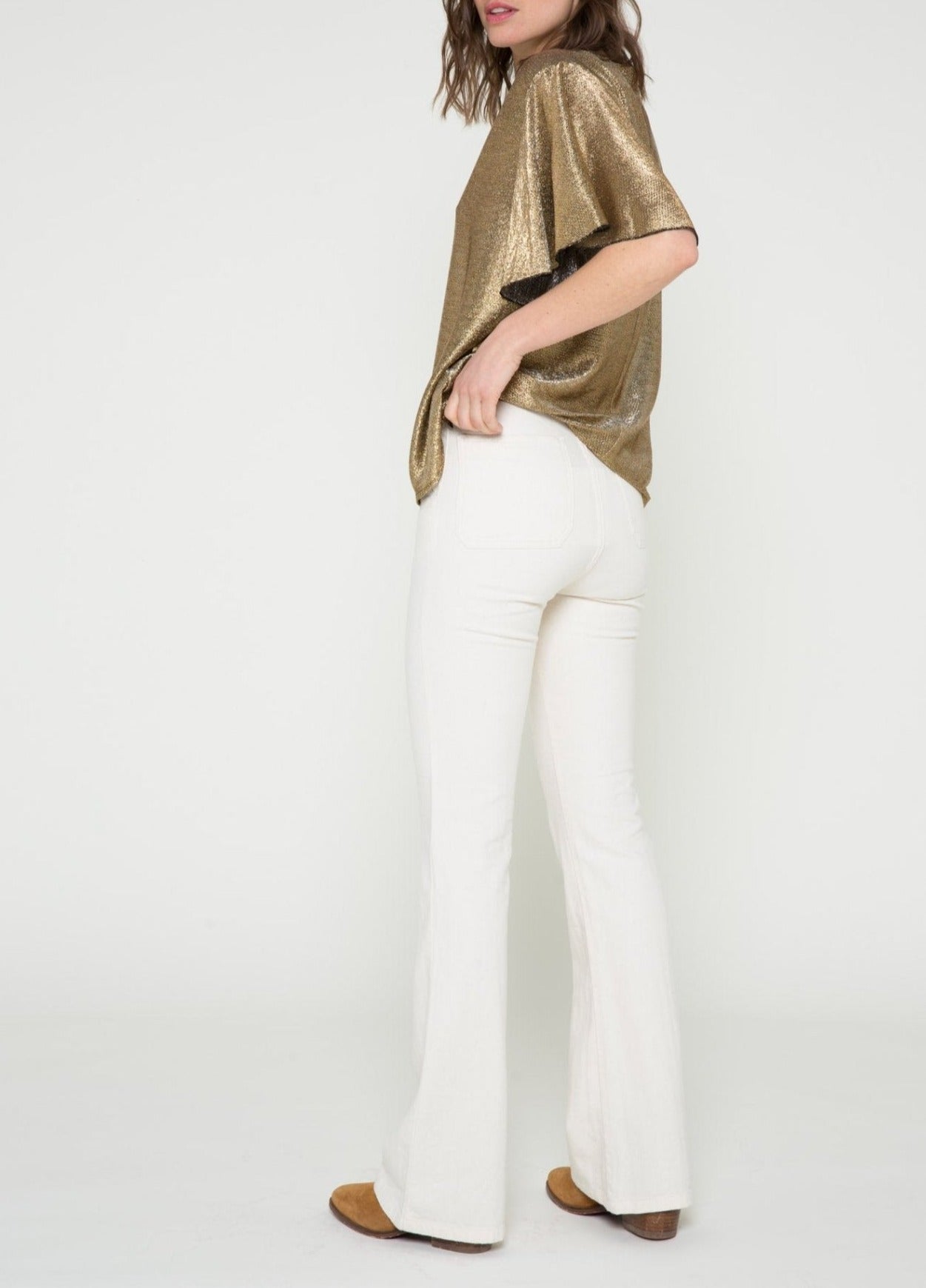Pantalón Marly Palia - Crudo