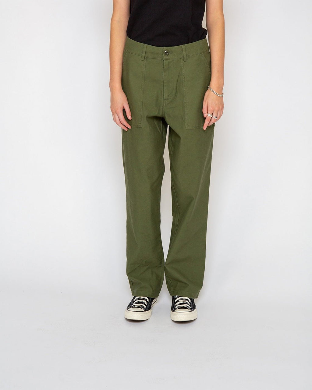 Mona Fatigue Trousers - Clover - Women