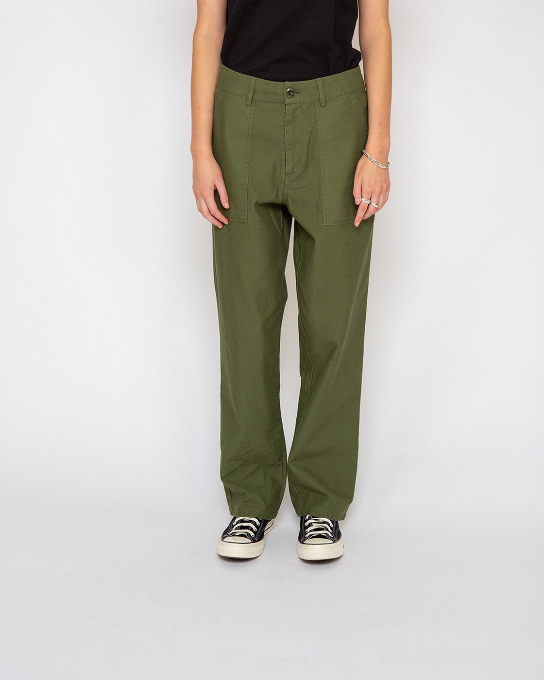 Mona Fatigue Trousers - Clover - Women