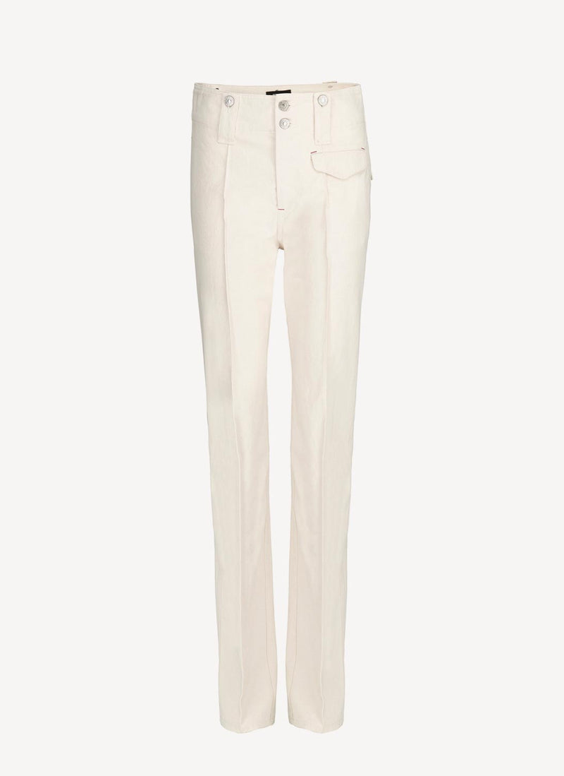 Isabel Marant - Pantalon Nadege - Blanc - Femme