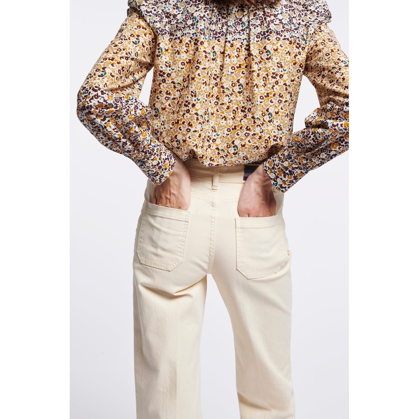 Pantalon Nello - Ecru