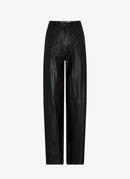 Loulou Studio - Pantalon Noro En Cuir - Black - Femme