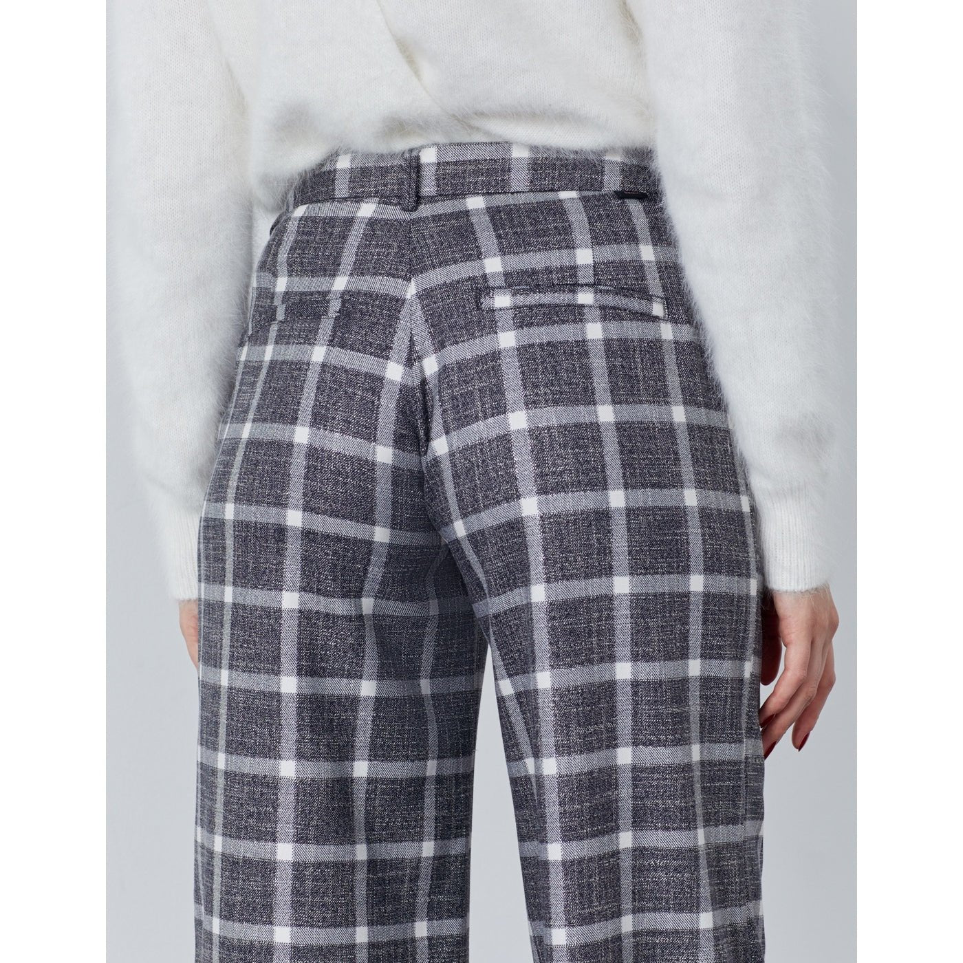 Pamelofancy Trousers - Silverchecks - Women