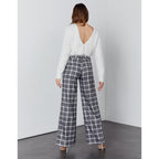 Pamelofancy Trousers - Silverchecks - Women
