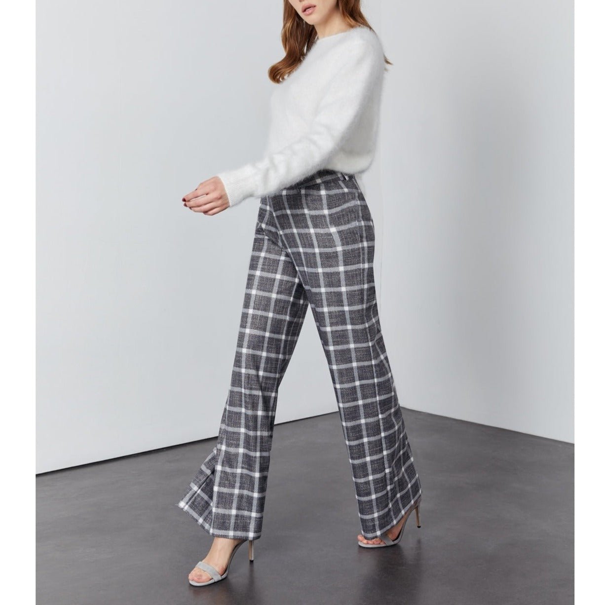 Pamelofancy Trousers - Silverchecks - Women
