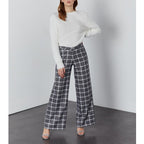 Pamelofancy Trousers - Silverchecks - Women