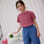 Pantalon Paola Bleu Denim - Fille