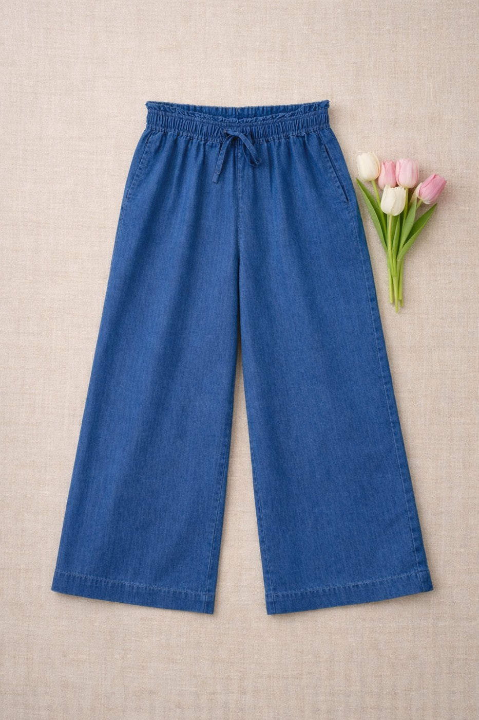 Pantalon Paola Bleu Denim - Fille