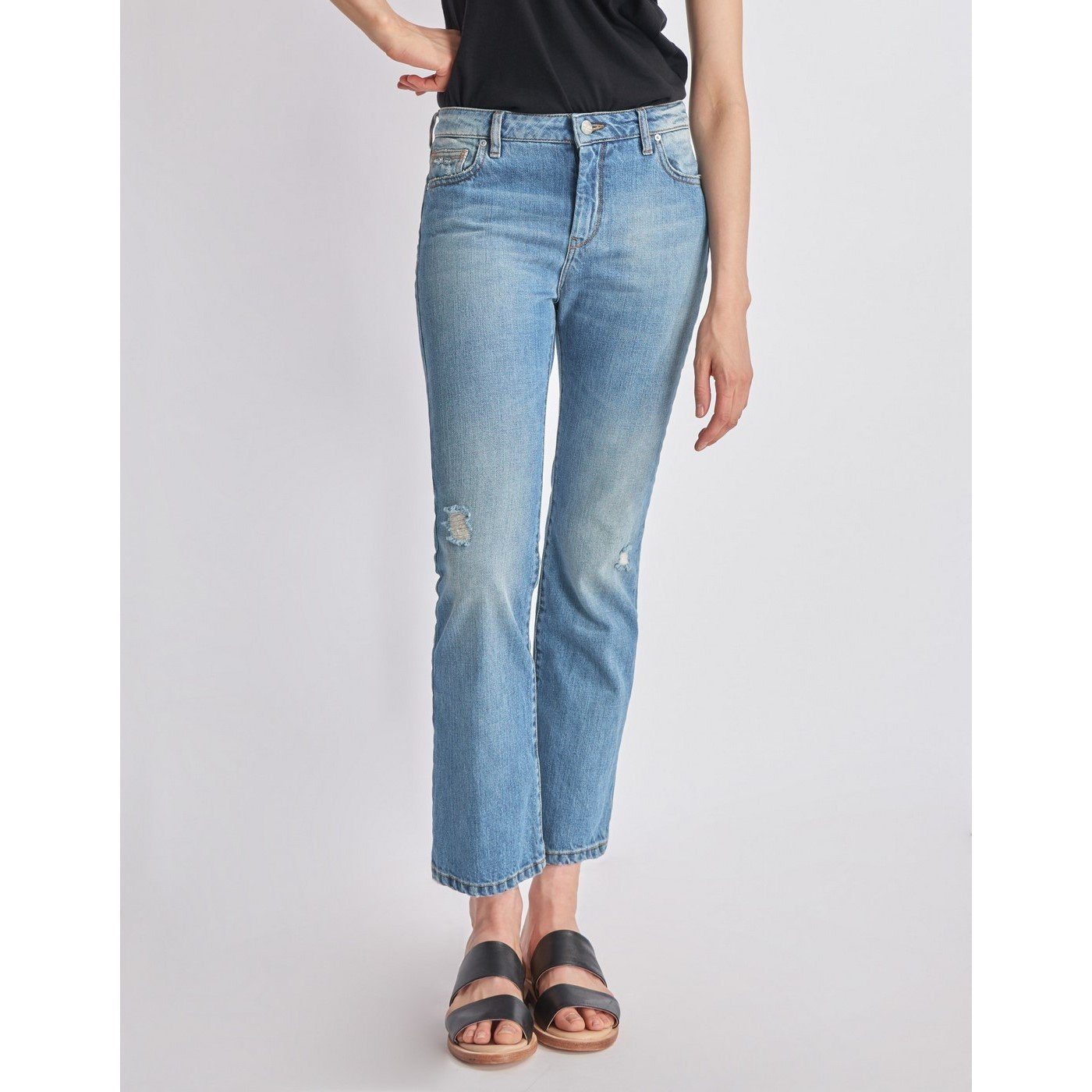Reiko - Paul Trousers - Denim V-31