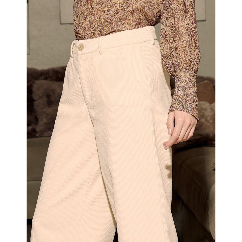 Pillyvelveth Trousers - Milkshake