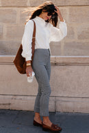 PANTALON PINO VICHY NOIR