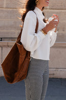 PANTALON PINO VICHY NOIR