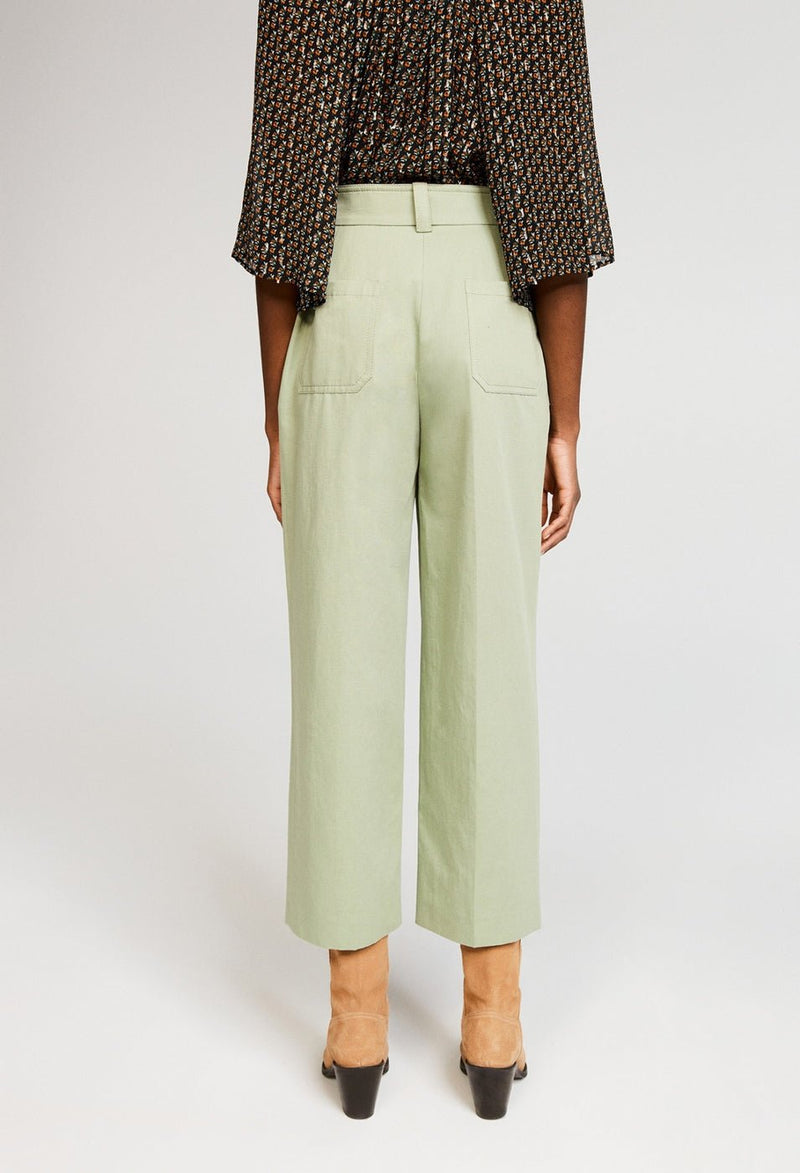 Claudie Pierlot - Pantalon Polkabis - Tilleul