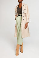 Claudie Pierlot - Pantalon Polkabis - Tilleul