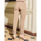 Reiko - Pantalon Sandrinevelvh - Taupe