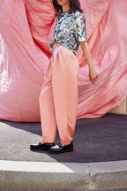 PANTALON NOE SATIN ROSE