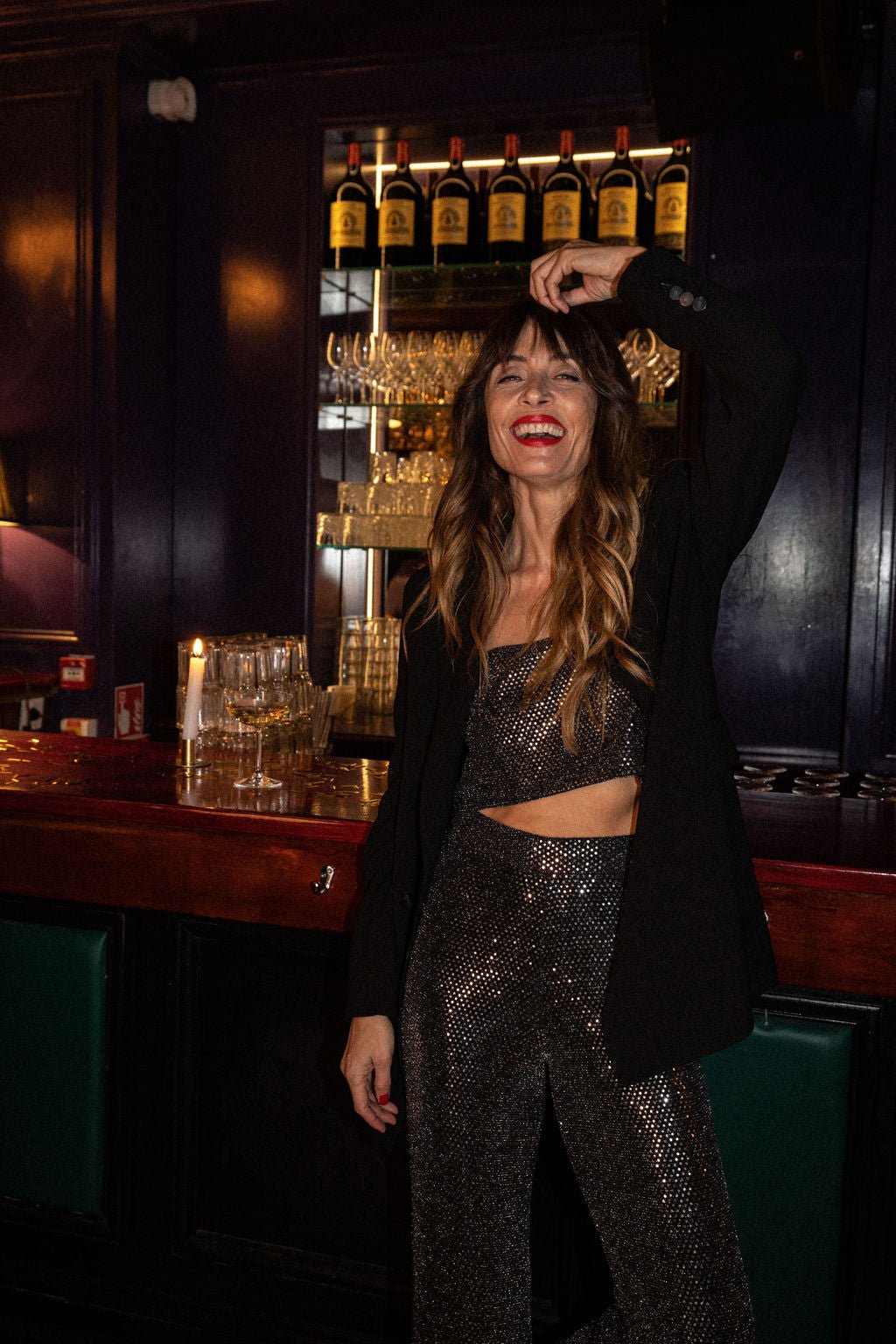 Sergio Trousers - Sequins