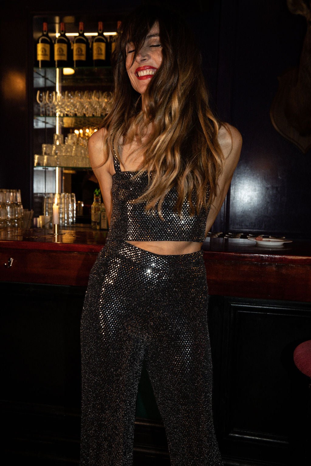 Sergio Trousers - Sequins
