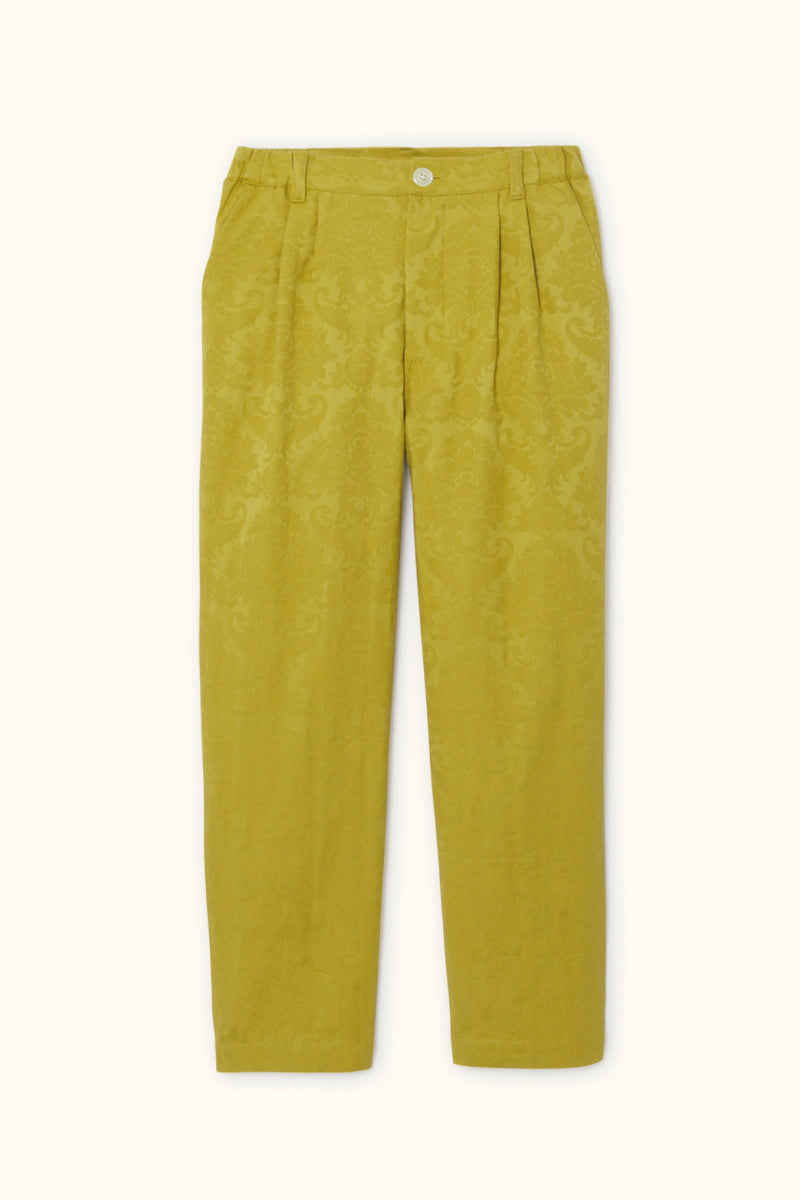 Pantalon Sib - Damassé Golden Lime - Femme