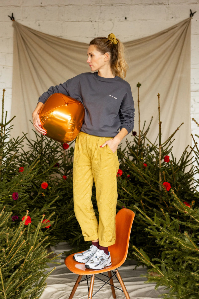 Pantalon Sib - Damassé Golden Lime - Femme