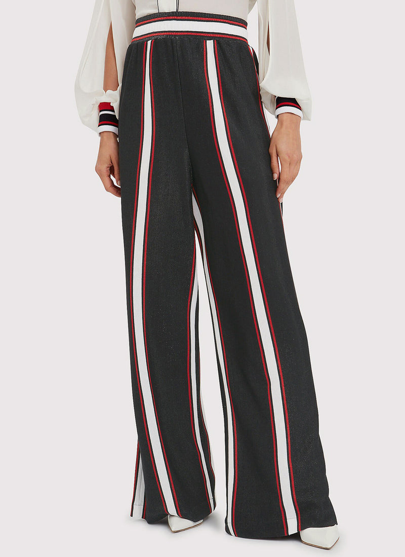 Golden Goose - Pantalon Sophie - Navy White Red Stripes - Femme