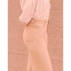 Pantalon Wide Ellie Linen - Light Sand - Femme
