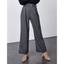 Reiko - Pantalón ancho Gabby Fancy - Negro mezclado